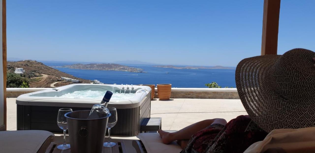 Blue Serenity Villa Fanari  Dış mekan fotoğraf