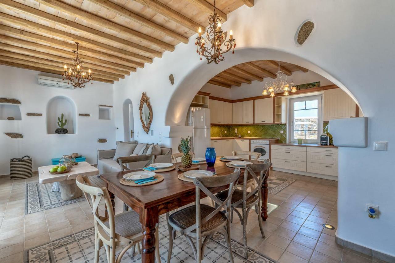 Blue Serenity Villa Fanari  Dış mekan fotoğraf